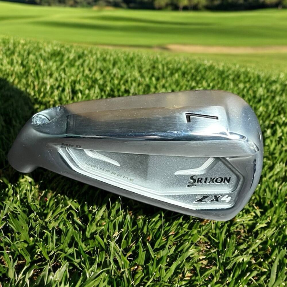 Srixon‎ ZX4 MK II 7 iron Left Hand LH Golf Club Mainframe Demo Fitting head only